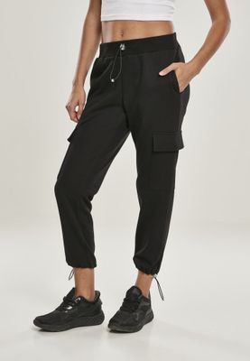 Soft pants with leg pocket lady