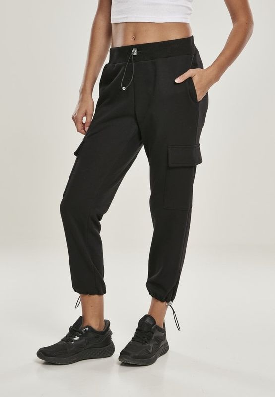 Soft pants with leg pocket lady