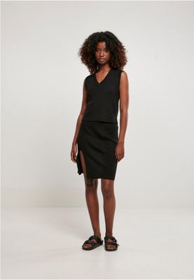 Ladies Short Knittd Slip On