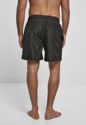 Black swimming trunks in recycled material
