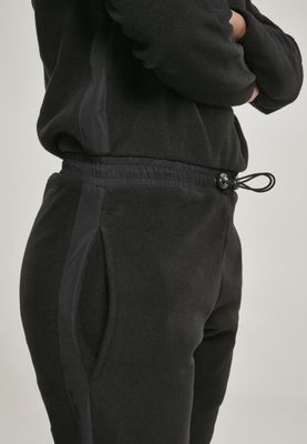 Jumpsuit in fleece fabric