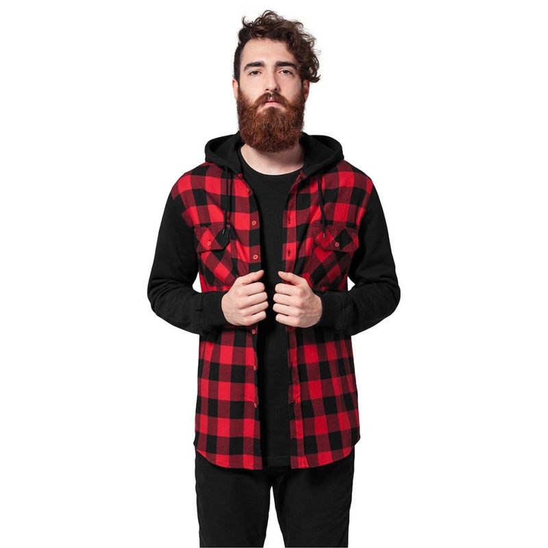 Rutig Flanell Ziphood