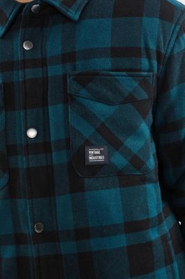 Darwin checkered shirt jacket