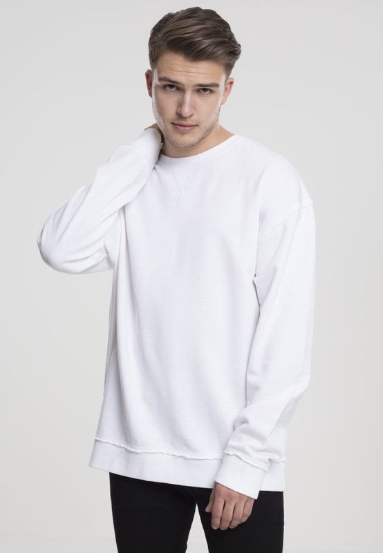 Oversized sweatshirt open edge