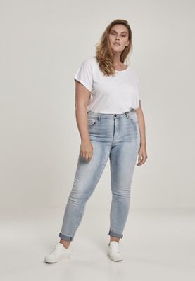 Ladies High Waist Skinny Jeans