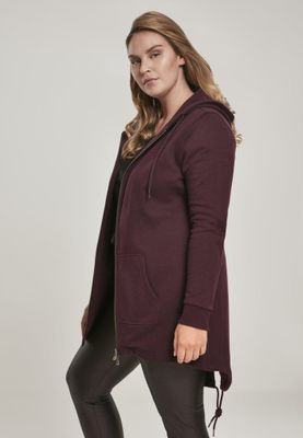 Long ziphoodie lady
