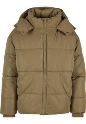 Puffer Jacket With Flap Hood Jacka för herr – tiniolive