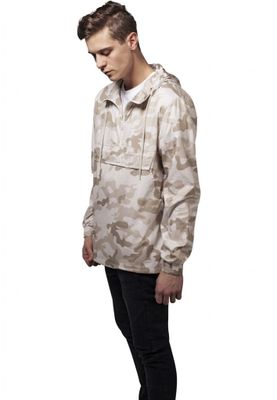 Camo Pull Over Windbreaker