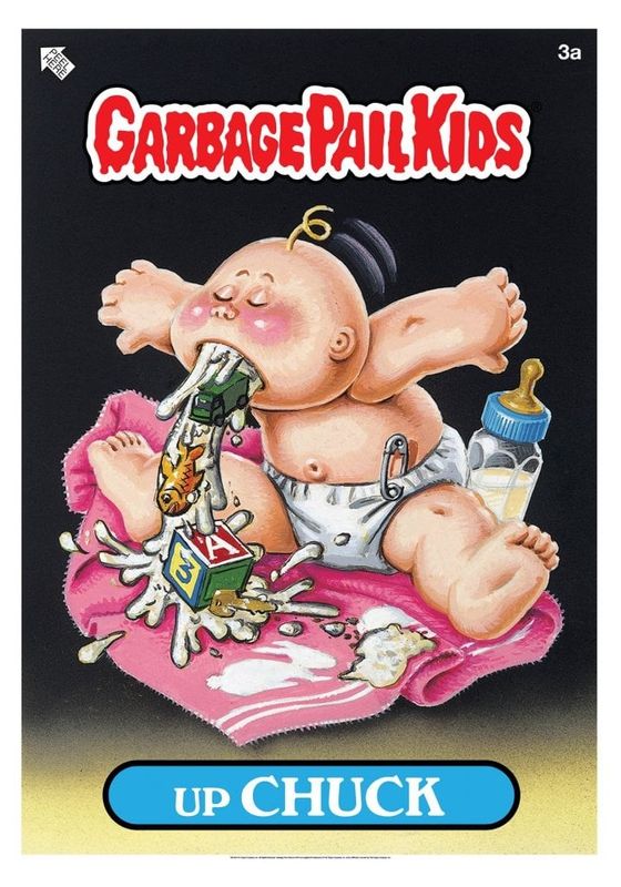 Garbage Pail Kids - Up Chuck Poster