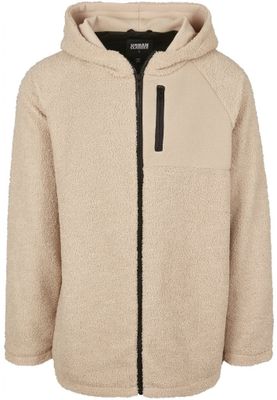 Teddy jacket with zip