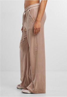 Ladies Velvet Sweatpants
