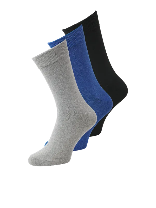 3-pack sportstrumpor – Ocean, Cavern & Black