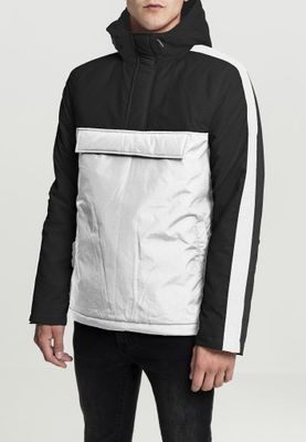 3-tone pullover padded jacket