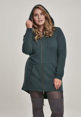 Long ziphoodie lady