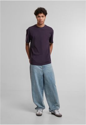 Cotton Loose Tee T-shirt herr – purplenight