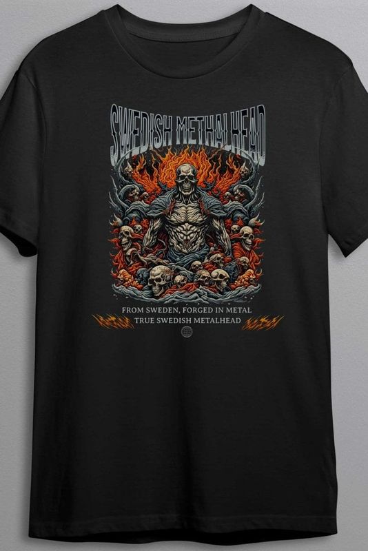Swedish Metalhead - T-shirt