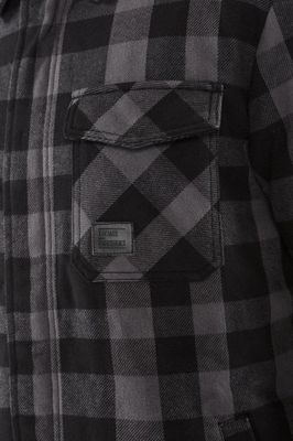 Lumberjack jacket with teddy lining