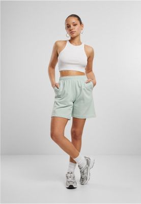 Bermuda shorts for women in organic terry