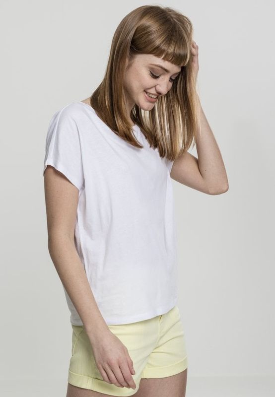 Ladies Basic Drop Shoulder Tee