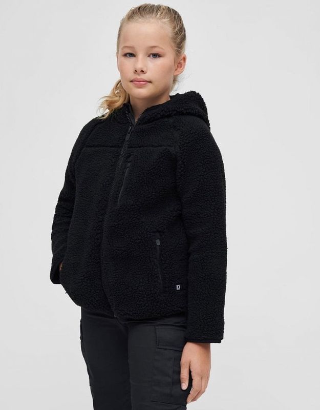 Teddy jacket black - Child