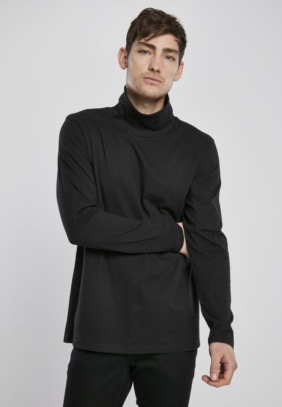 Long-sleeved polo shirt men
