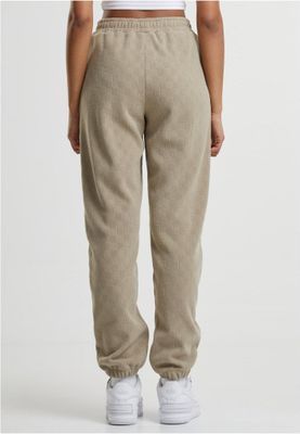 Ladies Jacquard Velvet Sweatpants