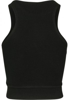 Short top with high neck