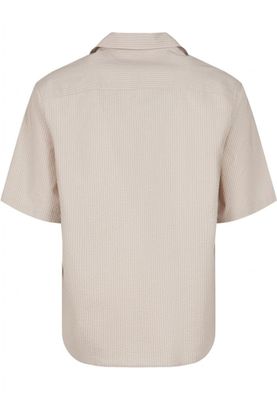 Relaxed Seersucker Short Sleeve Shirt