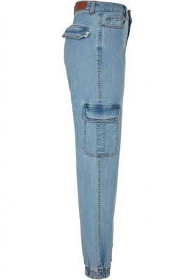 Ladies Organic Stretch Denim Cargo Pants