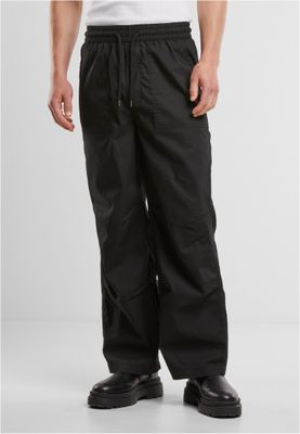 Loose Fit Pants med Darts i Organisk Bomull