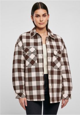 Ladies Flanell Padded Overshirt