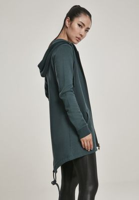 Long ziphoodie lady