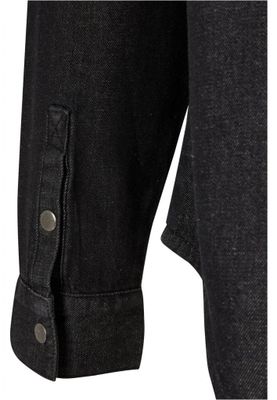 Oversized Denim Pocket Shirt