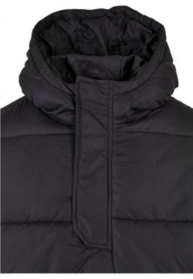 Hooded Cropped Pull Over Jacket