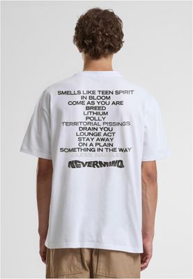 Nirvana T-shirt för herr Nevermind Dollar – vit