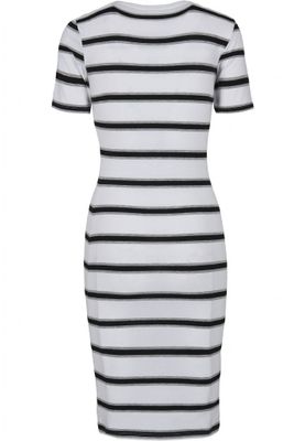 Dress with stripes
