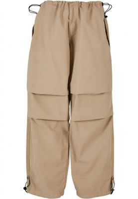 Parachute pants, also known as parachute trousers, are a type of pants that were popular in the 1980s. They are characterized by