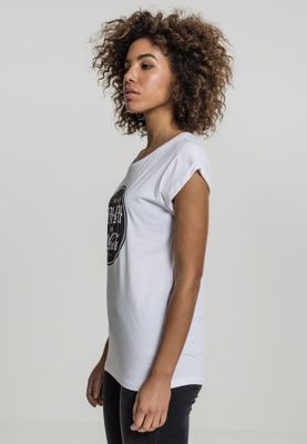 Ladies top with Coca Cola print