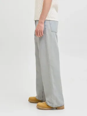 Wide Fit Original Jeans Herr – DAVE Godzilla Mars Blue Denim