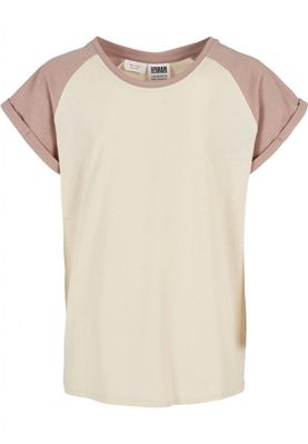 Girls Contrast Raglan Tee