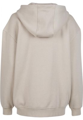 Ladies Oversized Zip Hoody