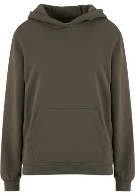 Ladies Loose Brushed Fleece Hoody