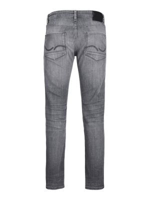 Grå stright slim fit jeans herr