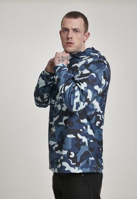 Camo Pull Over Windbreaker