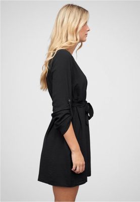 Black Turn-Up Dress