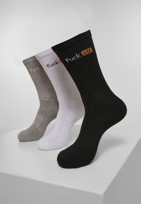 Fuck Off socks 3-pack