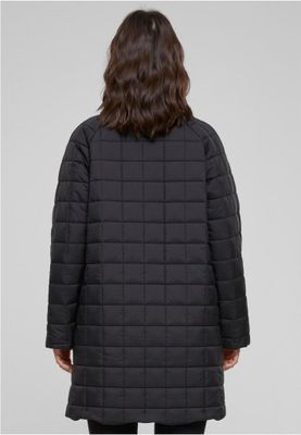 Women's long quilted jacket