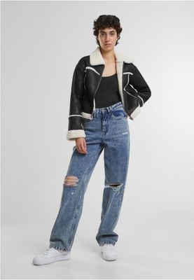 Women's shearling jacket