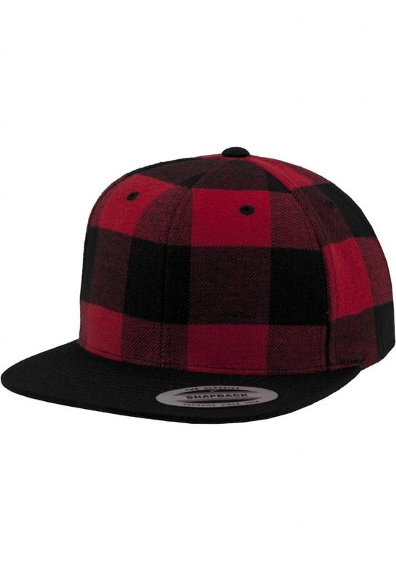 Checkered flannel cap