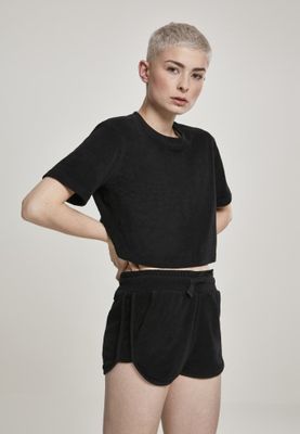 Short t-shirt in terry women